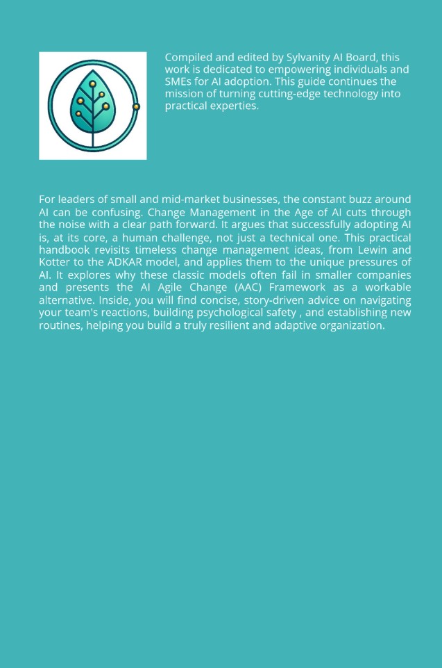 Change Management in the Age of AI back cover