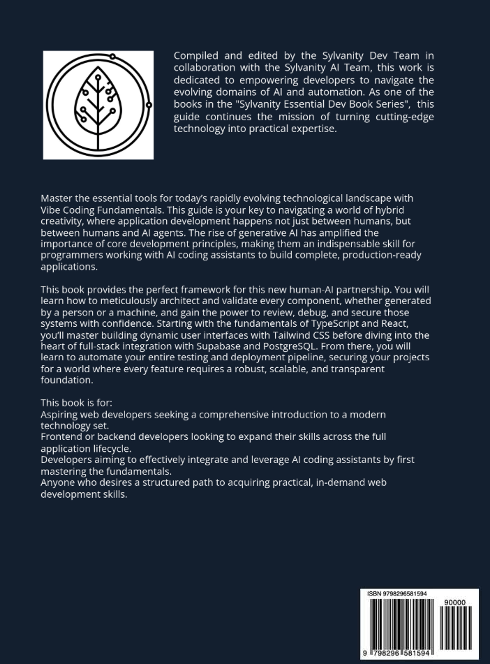 Vibe Coding Fundamentals back cover